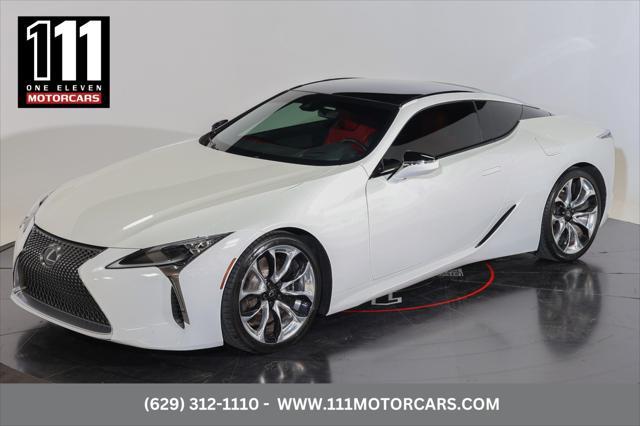 used 2021 Lexus LC 500 car, priced at $77,981