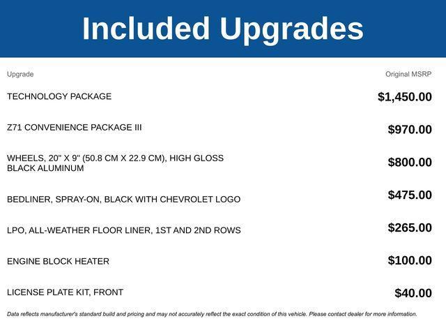 new 2025 Chevrolet Colorado car, priced at $47,495