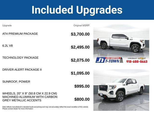used 2021 GMC Sierra 1500 car, priced at $39,200
