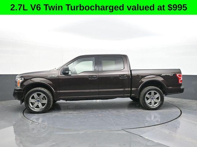 used 2018 Ford F-150 car, priced at $23,692