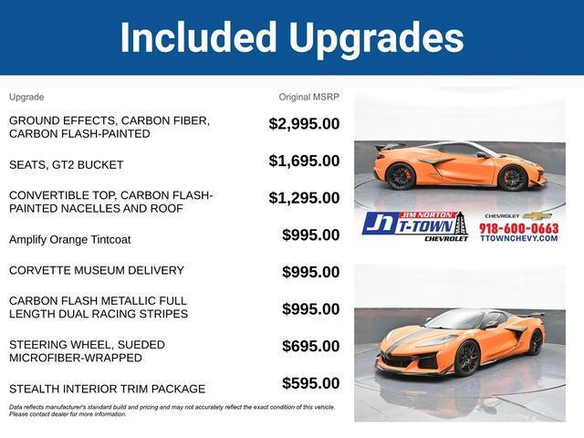 used 2023 Chevrolet Corvette car, priced at $110,058