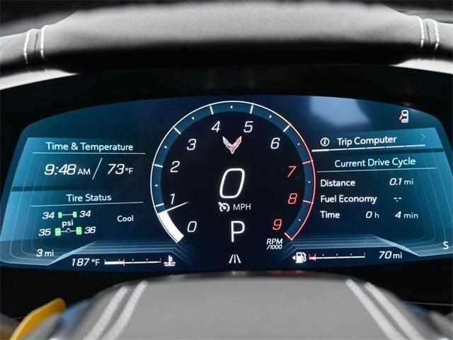 new 2025 Chevrolet Corvette car, priced at $119,455