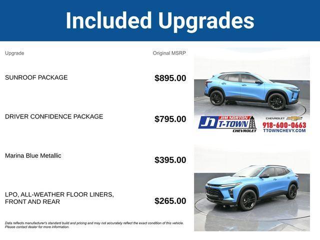 used 2025 Chevrolet Trax car, priced at $25,011