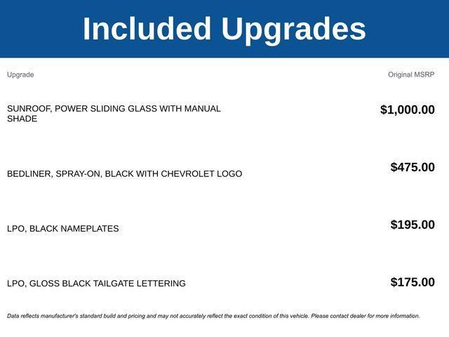 new 2025 Chevrolet Colorado car, priced at $44,995