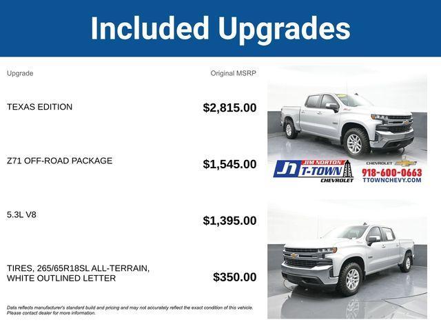 used 2019 Chevrolet Silverado 1500 car, priced at $29,576