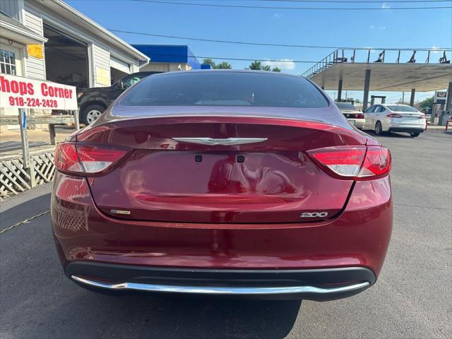 used 2015 Chrysler 200 car, priced at $9,988