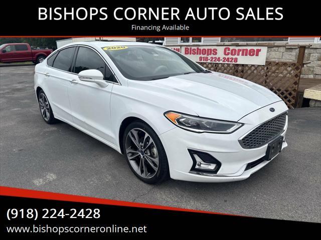 used 2020 Ford Fusion car, priced at $15,988