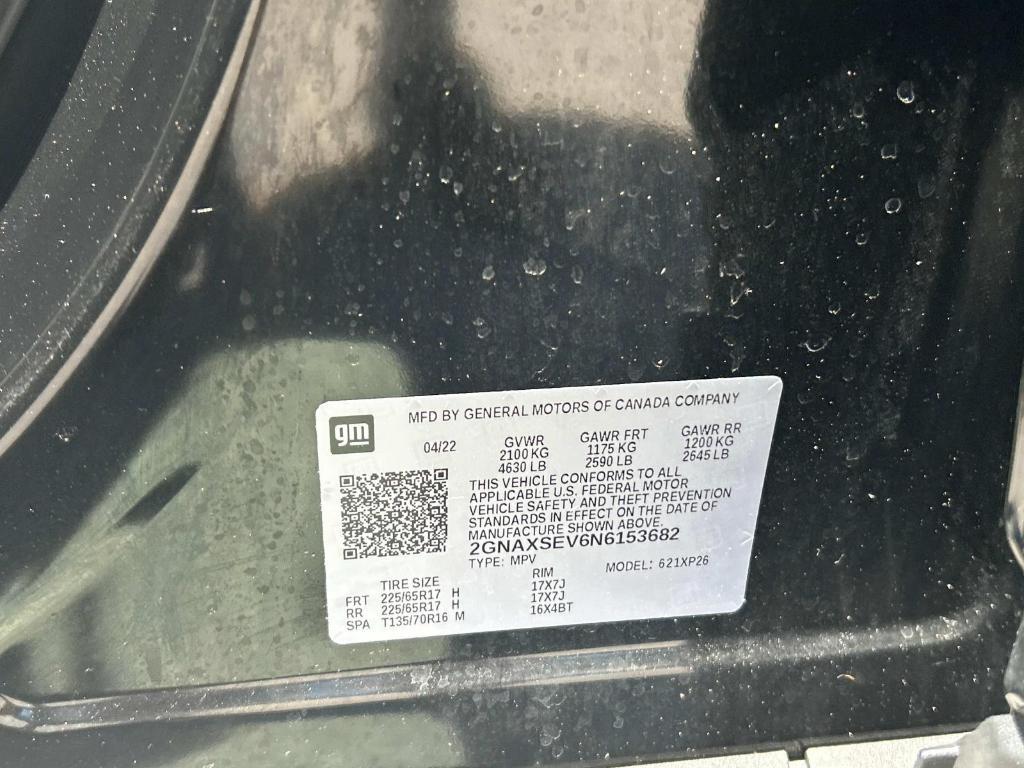 used 2022 Chevrolet Equinox car, priced at $21,990