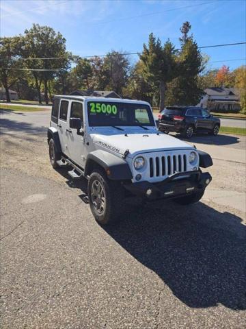 used 2017 Jeep Wrangler Unlimited car, priced at $25,000