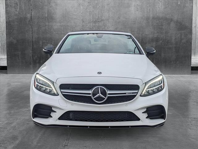 used 2021 Mercedes-Benz AMG C 43 car, priced at $46,298