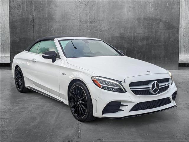 used 2021 Mercedes-Benz AMG C 43 car, priced at $46,298