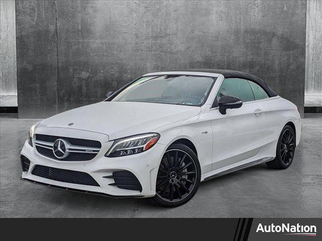 used 2021 Mercedes-Benz AMG C 43 car, priced at $46,298