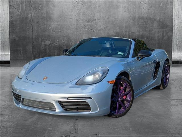 used 2018 Porsche 718 Boxster car, priced at $42,000