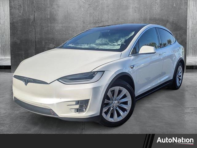 used 2020 Tesla Model X car, priced at $42,498