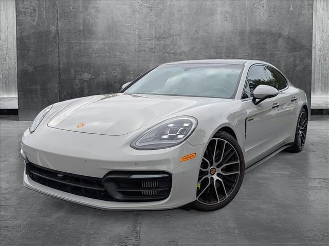 used 2021 Porsche Panamera e-Hybrid car, priced at $74,998