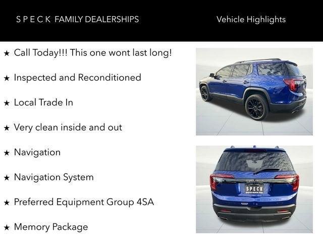 used 2023 GMC Acadia car, priced at $33,991