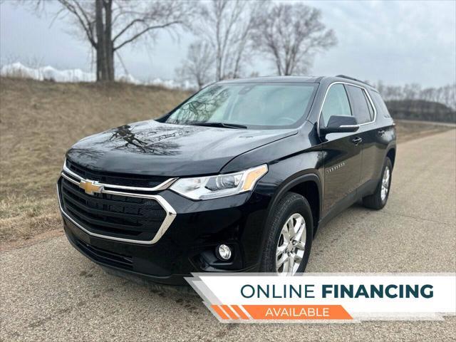 used 2021 Chevrolet Traverse car, priced at $23,499