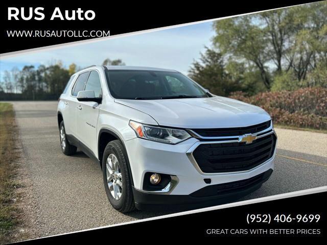 used 2021 Chevrolet Traverse car, priced at $22,999