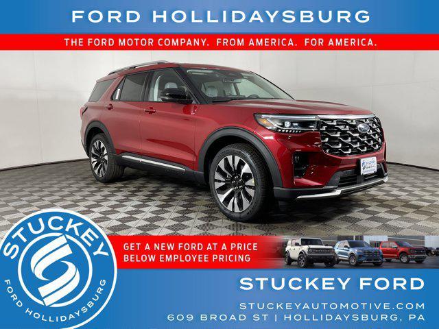 new 2025 Ford Explorer car, priced at $54,445