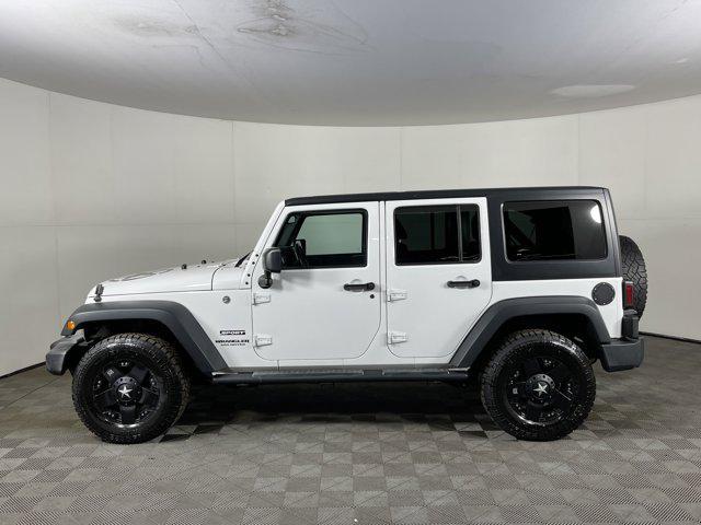 used 2017 Jeep Wrangler Unlimited car, priced at $20,497