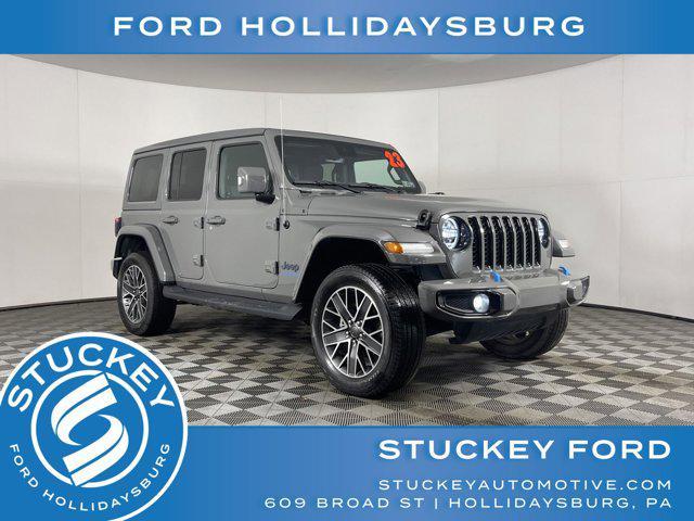 used 2023 Jeep Wrangler 4xe car, priced at $36,497