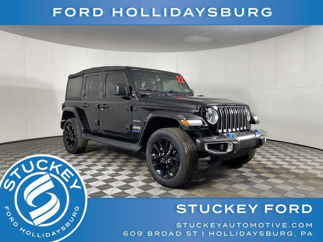 used 2022 Jeep Wrangler Unlimited 4xe car, priced at $31,997