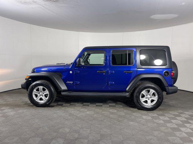 used 2019 Jeep Wrangler Unlimited car, priced at $23,497