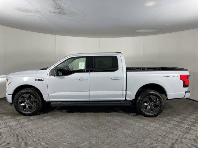 new 2025 Ford F-150 Lightning car, priced at $65,570