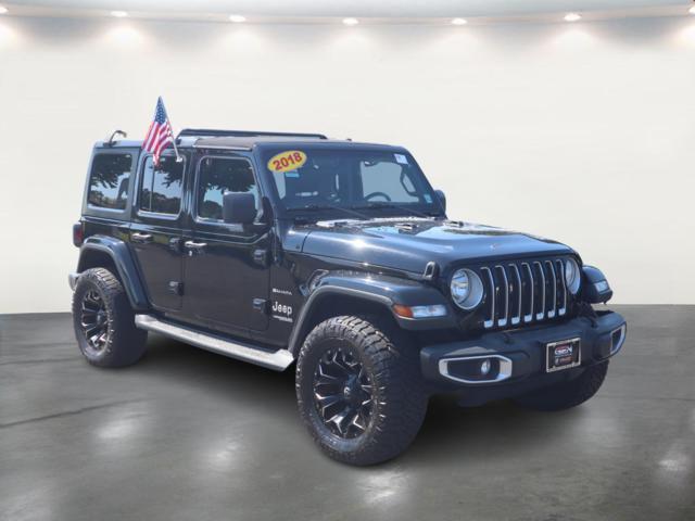 used 2018 Jeep Wrangler Unlimited car, priced at $21,399