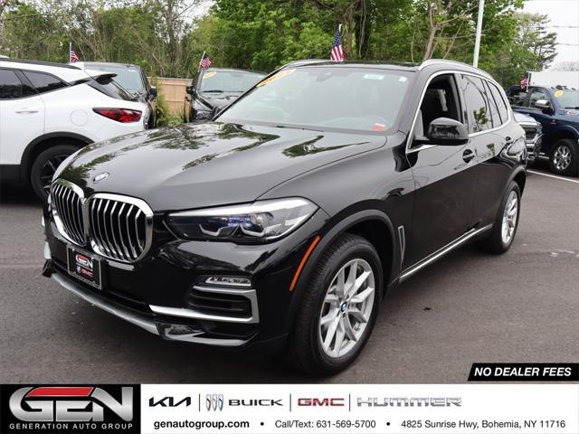 used 2021 BMW X5 car, priced at $42,186