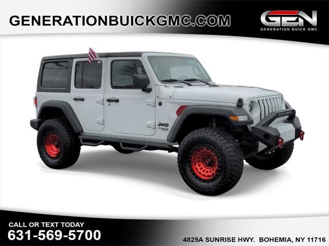 used 2020 Jeep Wrangler Unlimited car, priced at $31,189