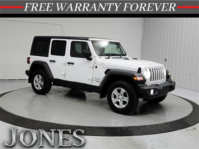 used 2021 Jeep Wrangler Unlimited car, priced at $30,431