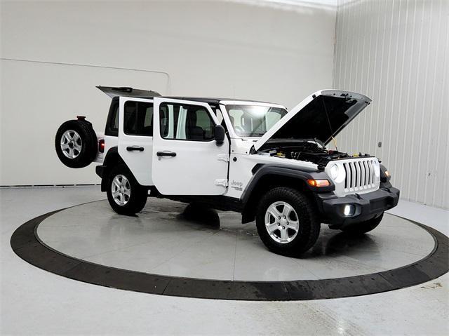 used 2021 Jeep Wrangler Unlimited car, priced at $30,431