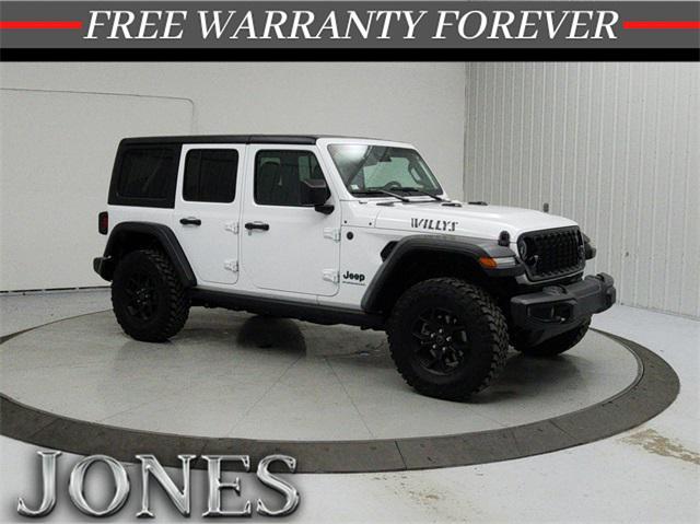 used 2024 Jeep Wrangler car, priced at $43,744