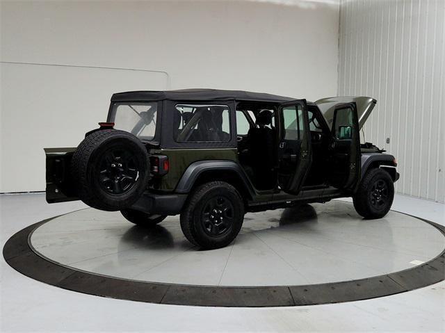 used 2021 Jeep Wrangler Unlimited car, priced at $25,986