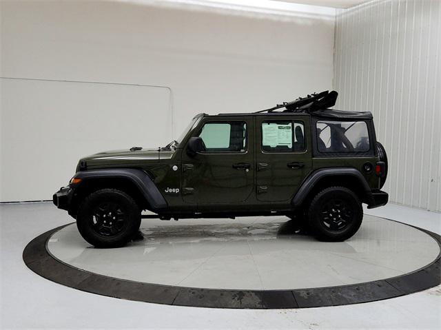 used 2021 Jeep Wrangler Unlimited car, priced at $25,986