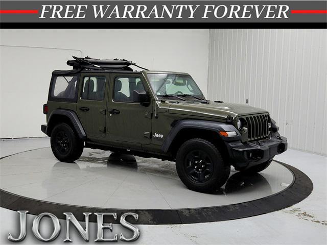 used 2021 Jeep Wrangler Unlimited car, priced at $25,986