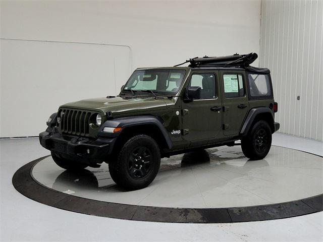 used 2021 Jeep Wrangler Unlimited car, priced at $25,986