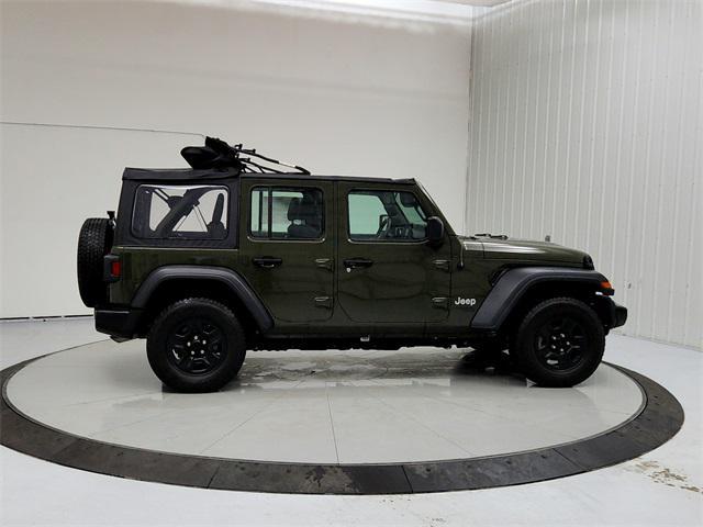 used 2021 Jeep Wrangler Unlimited car, priced at $25,986