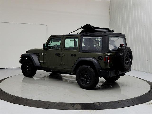 used 2021 Jeep Wrangler Unlimited car, priced at $25,986