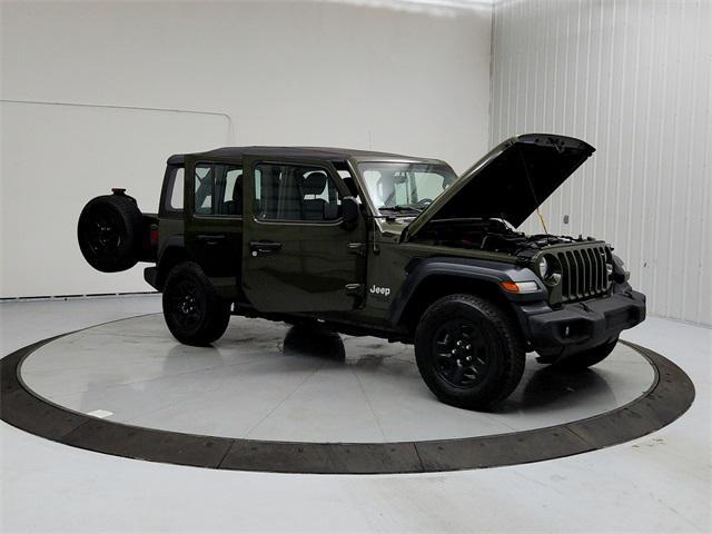 used 2021 Jeep Wrangler Unlimited car, priced at $25,986