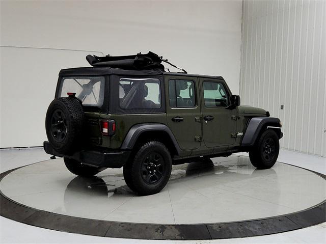 used 2021 Jeep Wrangler Unlimited car, priced at $25,986