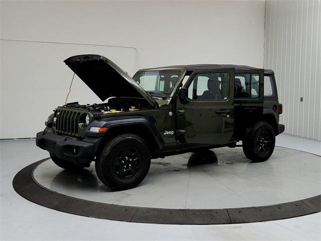 used 2021 Jeep Wrangler Unlimited car, priced at $25,986