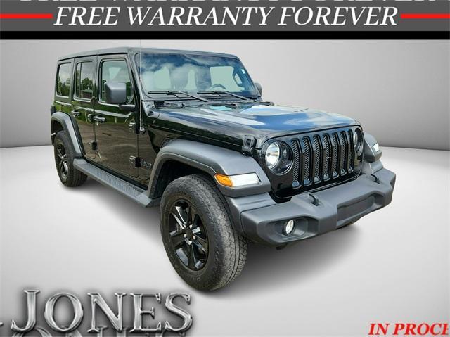 used 2021 Jeep Wrangler Unlimited car, priced at $32,689
