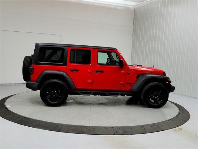 used 2022 Jeep Wrangler Unlimited car, priced at $30,986