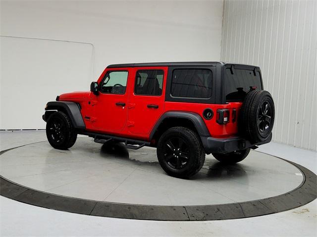 used 2022 Jeep Wrangler Unlimited car, priced at $30,986