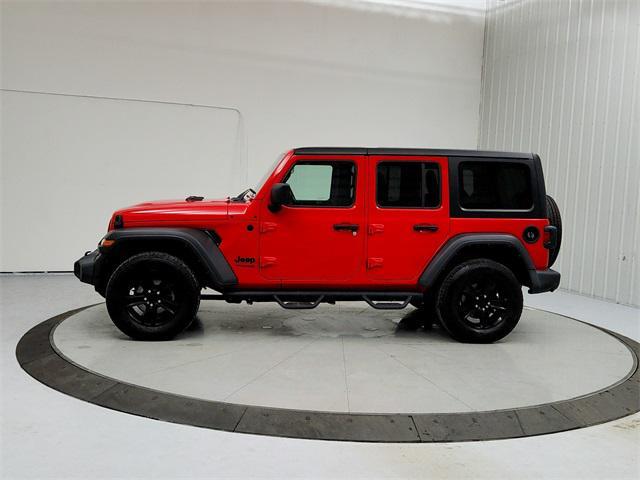 used 2022 Jeep Wrangler Unlimited car, priced at $30,986