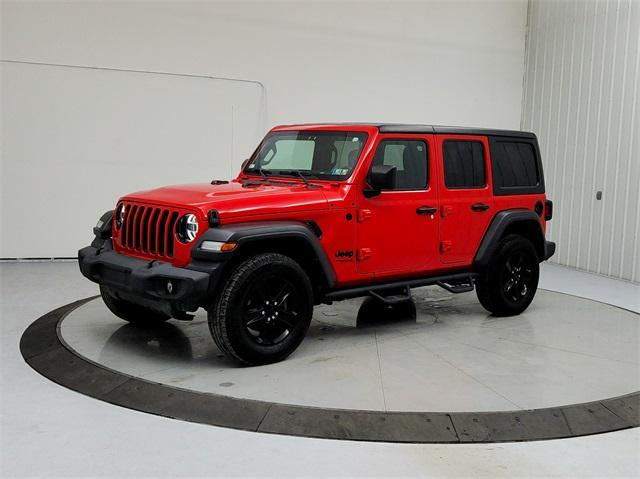 used 2022 Jeep Wrangler Unlimited car, priced at $30,986