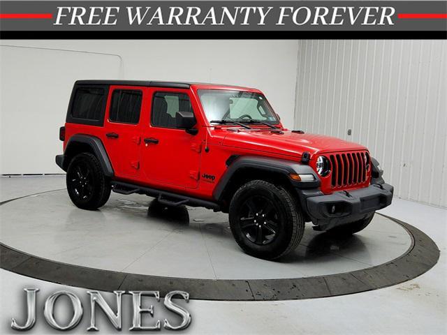 used 2022 Jeep Wrangler Unlimited car, priced at $30,986