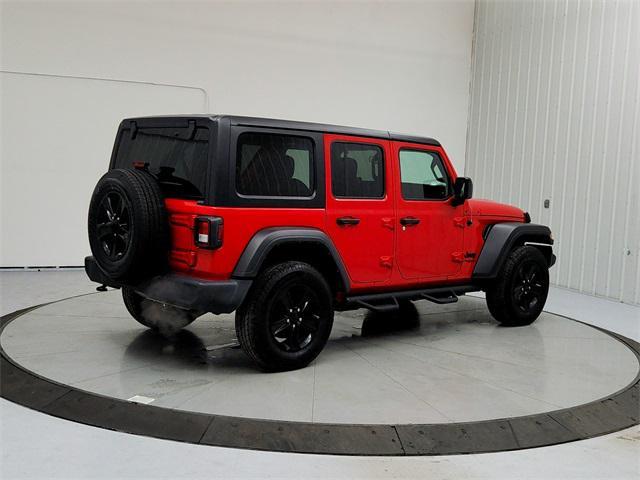 used 2022 Jeep Wrangler Unlimited car, priced at $30,986